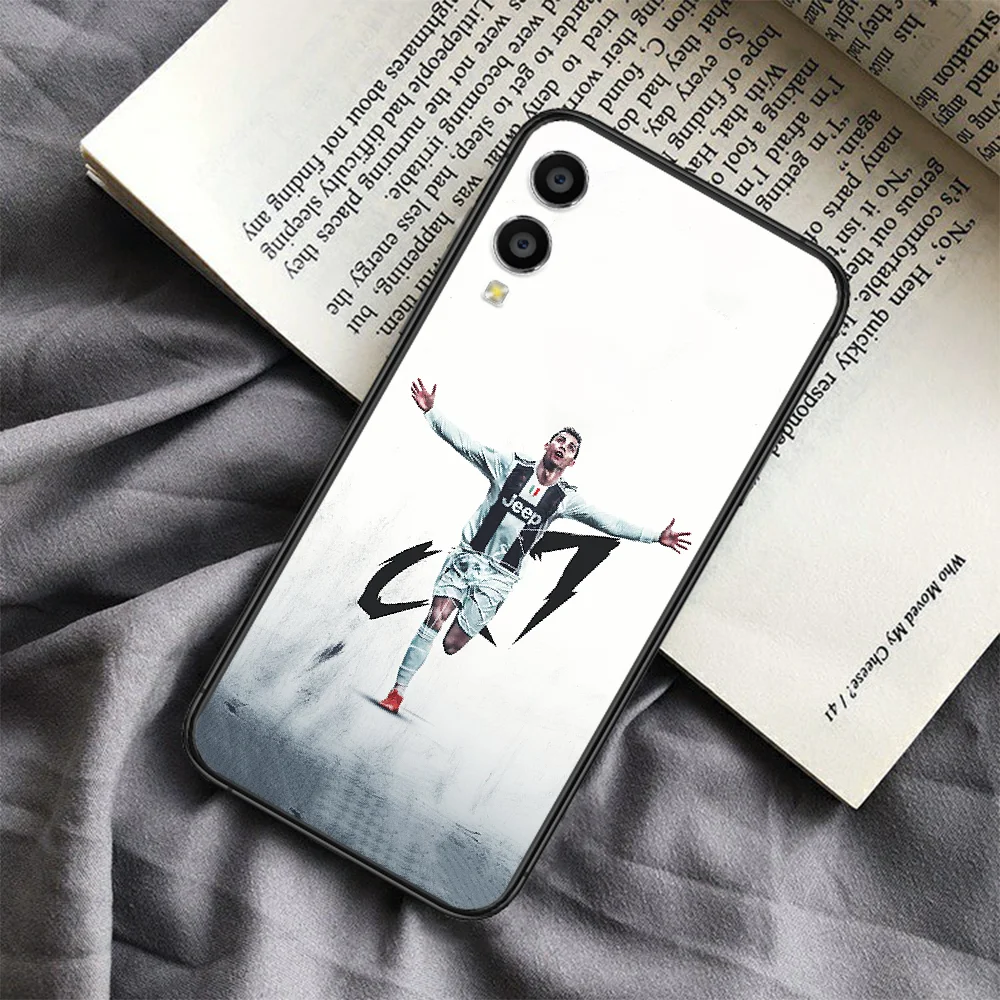 

Ronaldo Football CR7 soccer Phone Case For Huawei Honor 6A 7A 7C 8 8A 8X 9 9X 10 10i 20 Lite Pro Play black Bumper 3D Prime