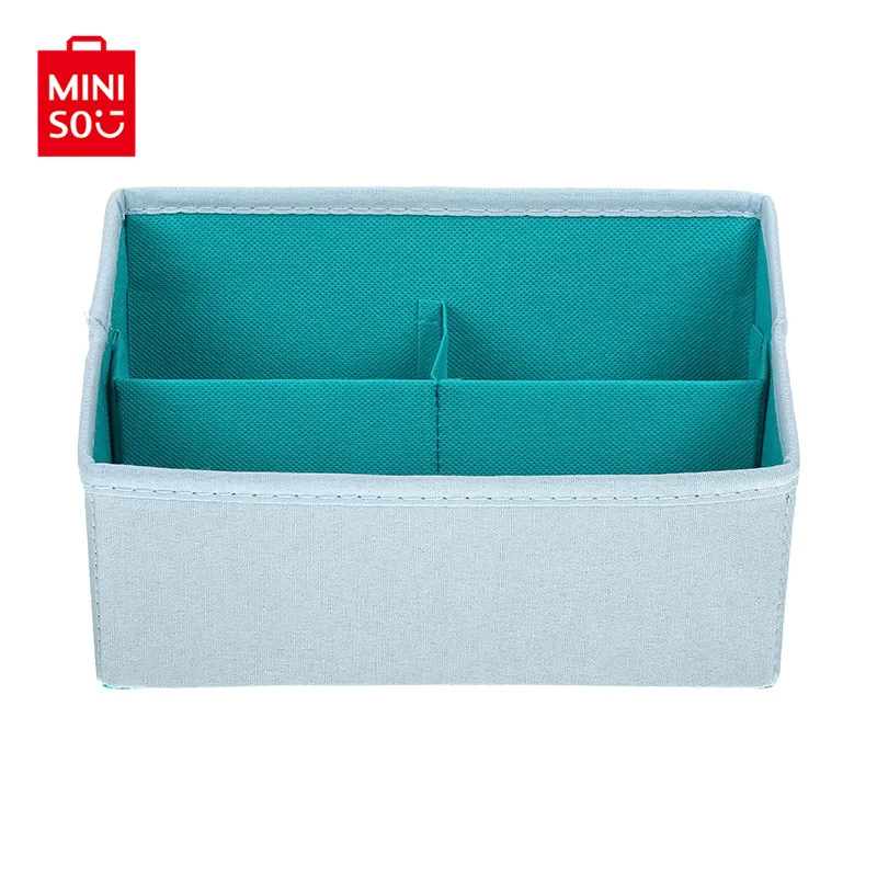 

MINISO Trapezoid Box for Clothes Socks Underwear Storage Basket Organizer Storage containers drawers Baskets for storage