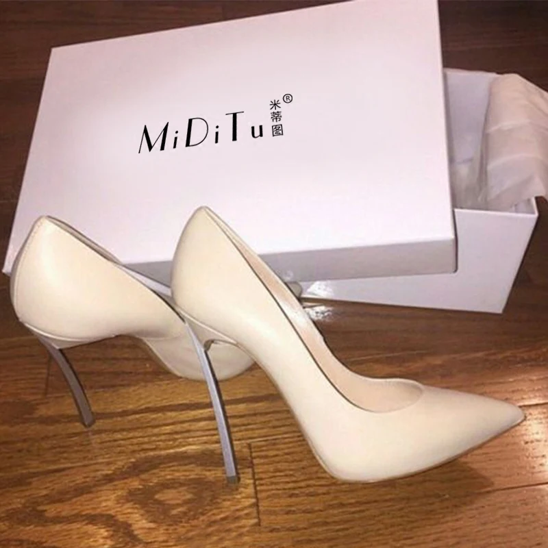 Elegance2020 осень-зима достойные онлайн в стиле знаменитостей с острым носком на