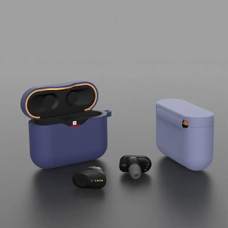 Защитный чехол для sony WF-1000XM3 аксессуары для наушников открывающийся анти-шок гибкий полный чехол раскладушка