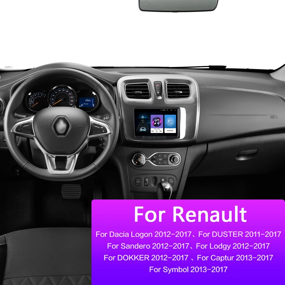 Автомобильный мультимедийный плеер 4G Android 8 1 для Renault Duster Sandero Lodgy Capture Symbol Docker