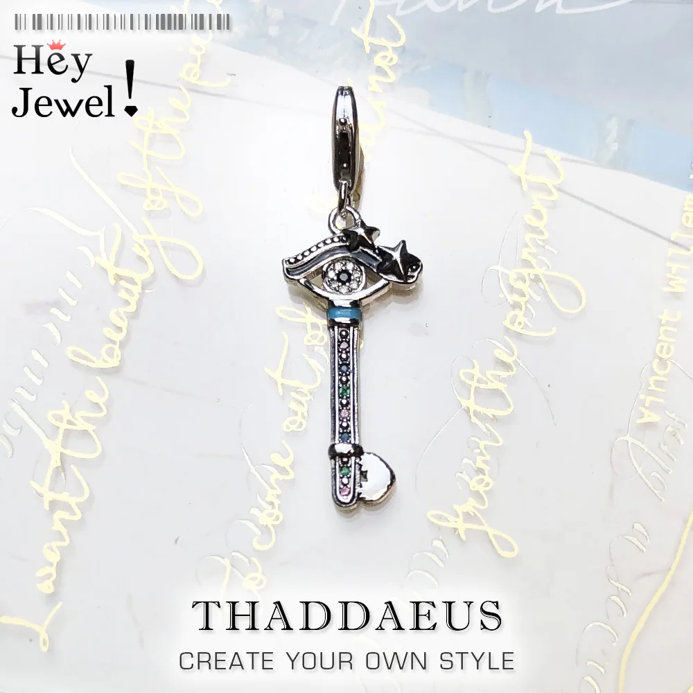 Подвеска ключ к сердцу Клубное ювелирное изделие в европейском стиле для женщин