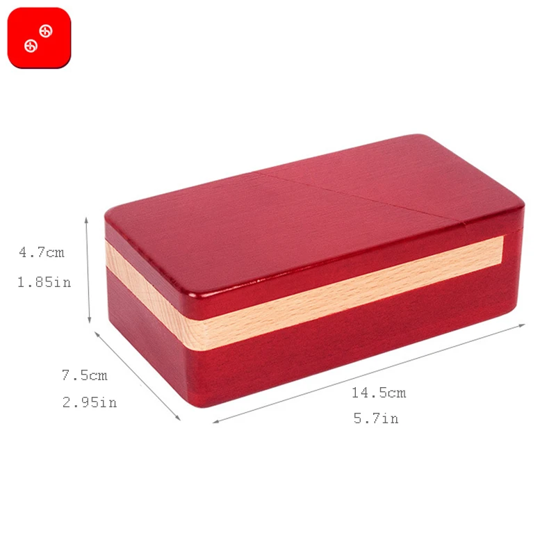 Развивающая деревянная коробка 3D для взрослых и детей развивающая игрушка