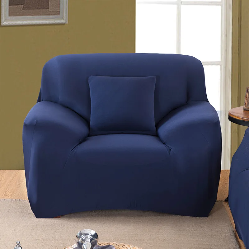 

New Modern Minimalist Stretch Sofa Cover All-inclusive Solid Color Sofa Cover For Living Room L shape Single/Two/Three/Four Seat