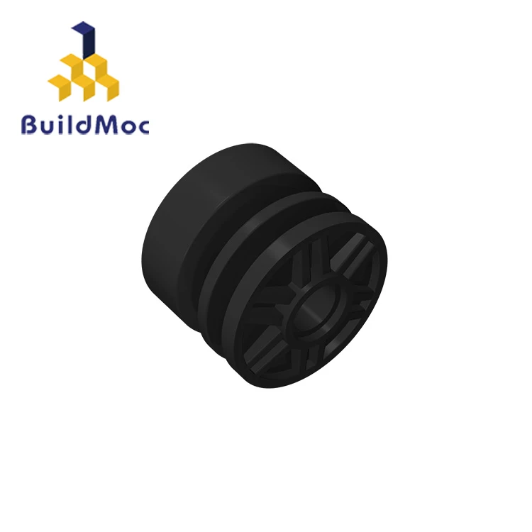 BuildMOC 55981 колесо 18 мм x 14 со штифтовым отверстием искусственные болты и Shallo для