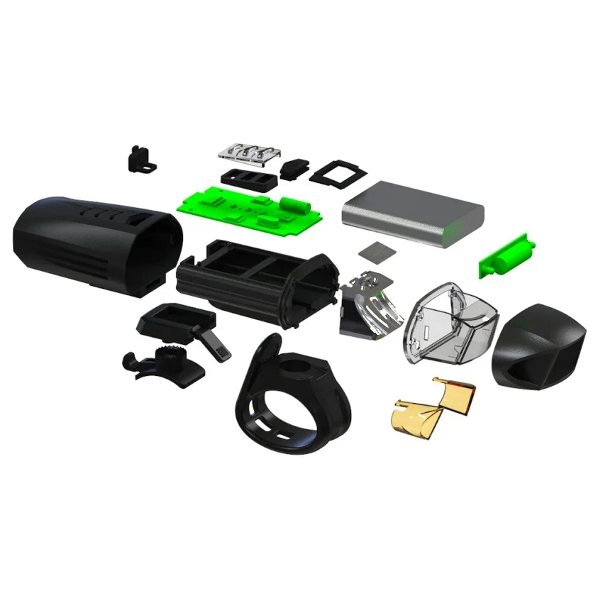 

Intelligent Remote Control and Anti Glare Mountain Bike Headlight Outdoor Night Riding USB Charging Bicycle Headlight