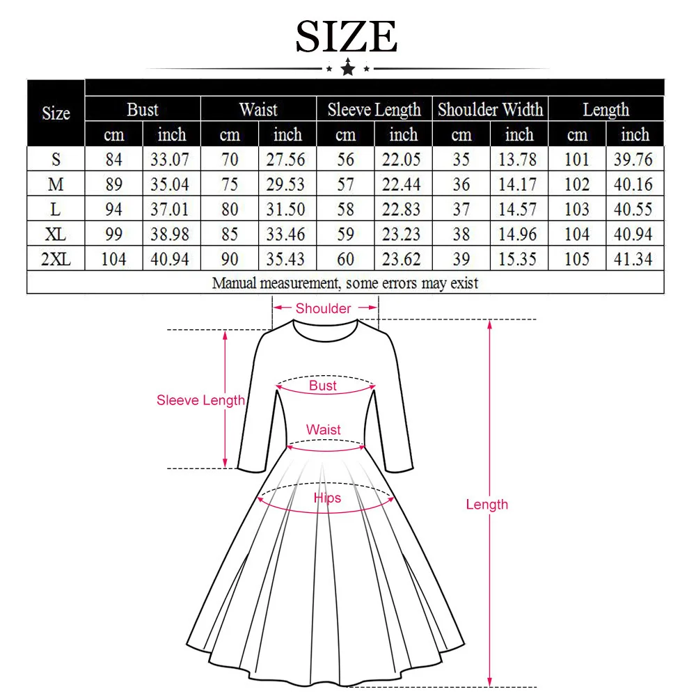 

2019 Floral Print Women Vintage Dress 2019 Spring Autumn Round Neck Long Sleeve Casual Dress Swing Party Dresses Vestidos Robe