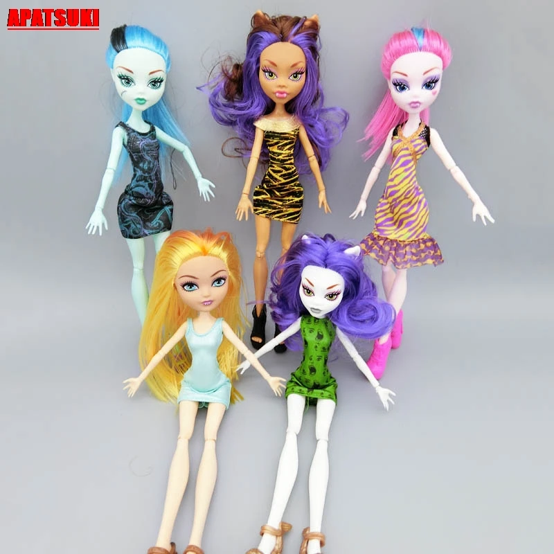 Свадебные платья для кукол Monster High Повседневное платье без рукавов вечерние
