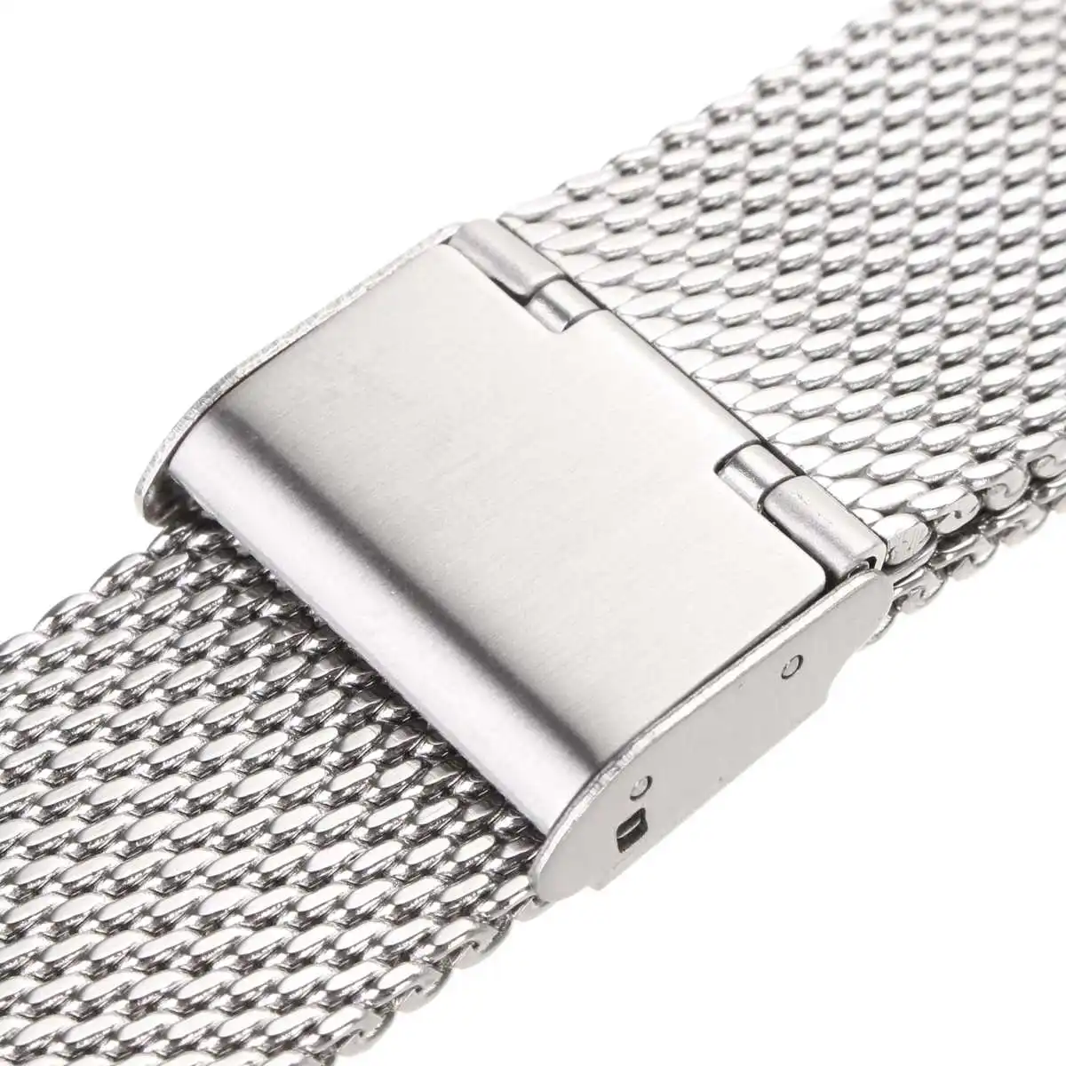 Leisures Ремешки для наручных часов 20 мм/22 мм сменный Браслет часы ремешок серебро