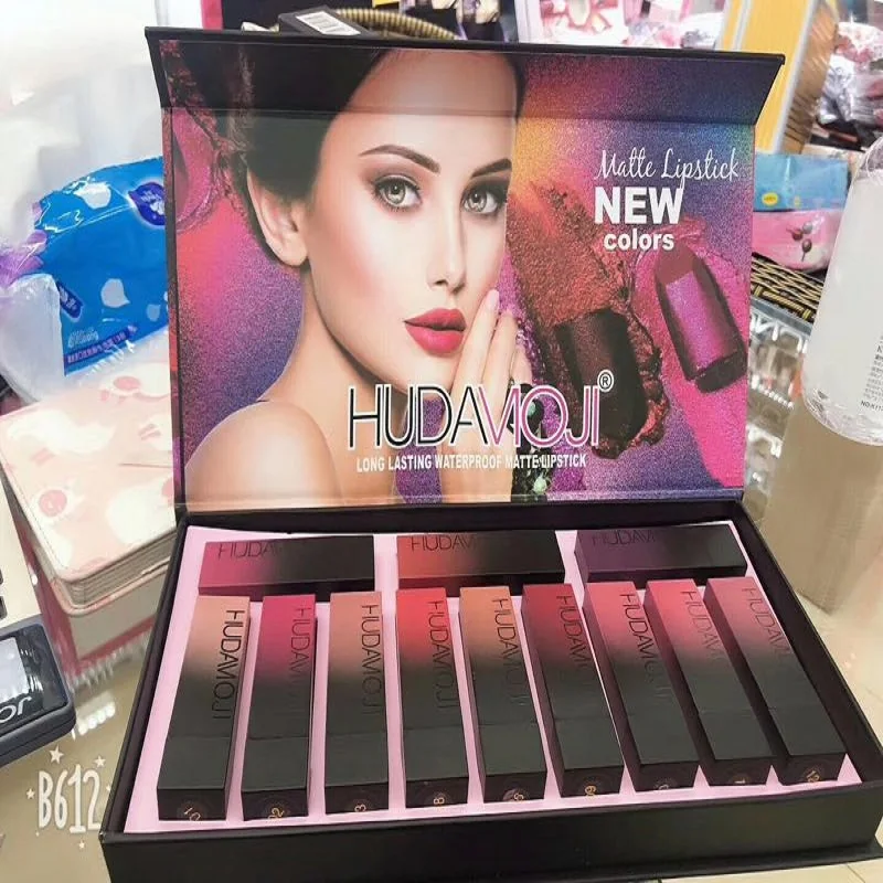 Новинка 2021 года hudamoji Beauty матовые и металлические расплавленные тени для век