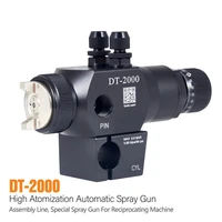 dt 2000 automatic spraying tool special paint spray gun for assembly line reciprocating machine hot selling automatic spray gun