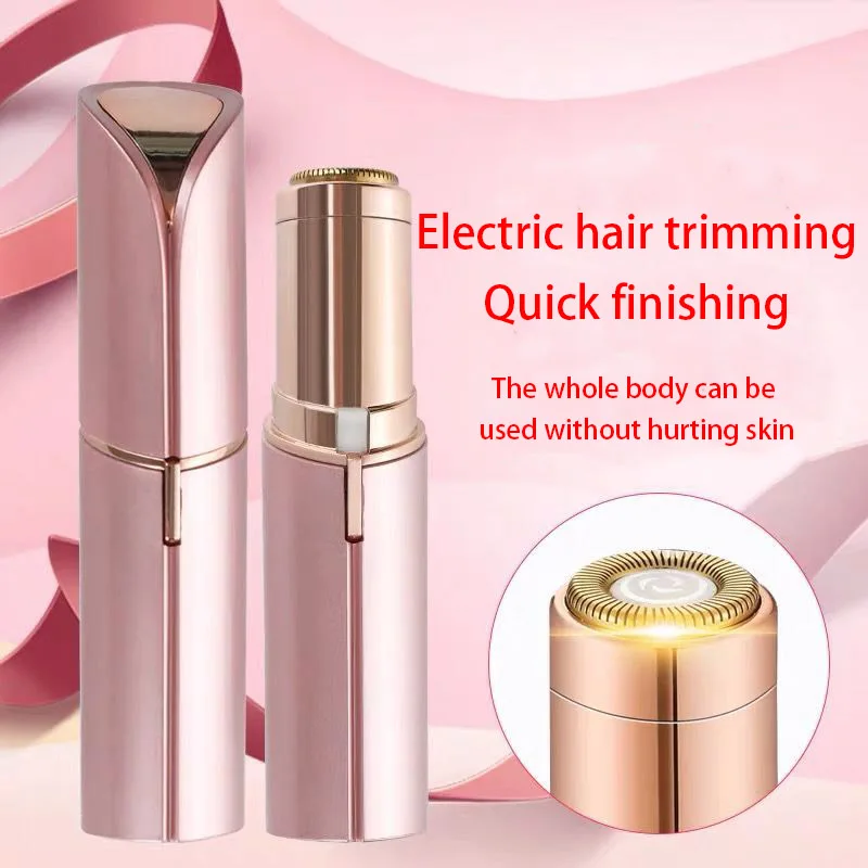 

Electric Eyebrow Trimmer Lipstick Shaver Bikini Razor Shaver For Women Facial Hair Remover Rechargeable Epilator Dropshipping