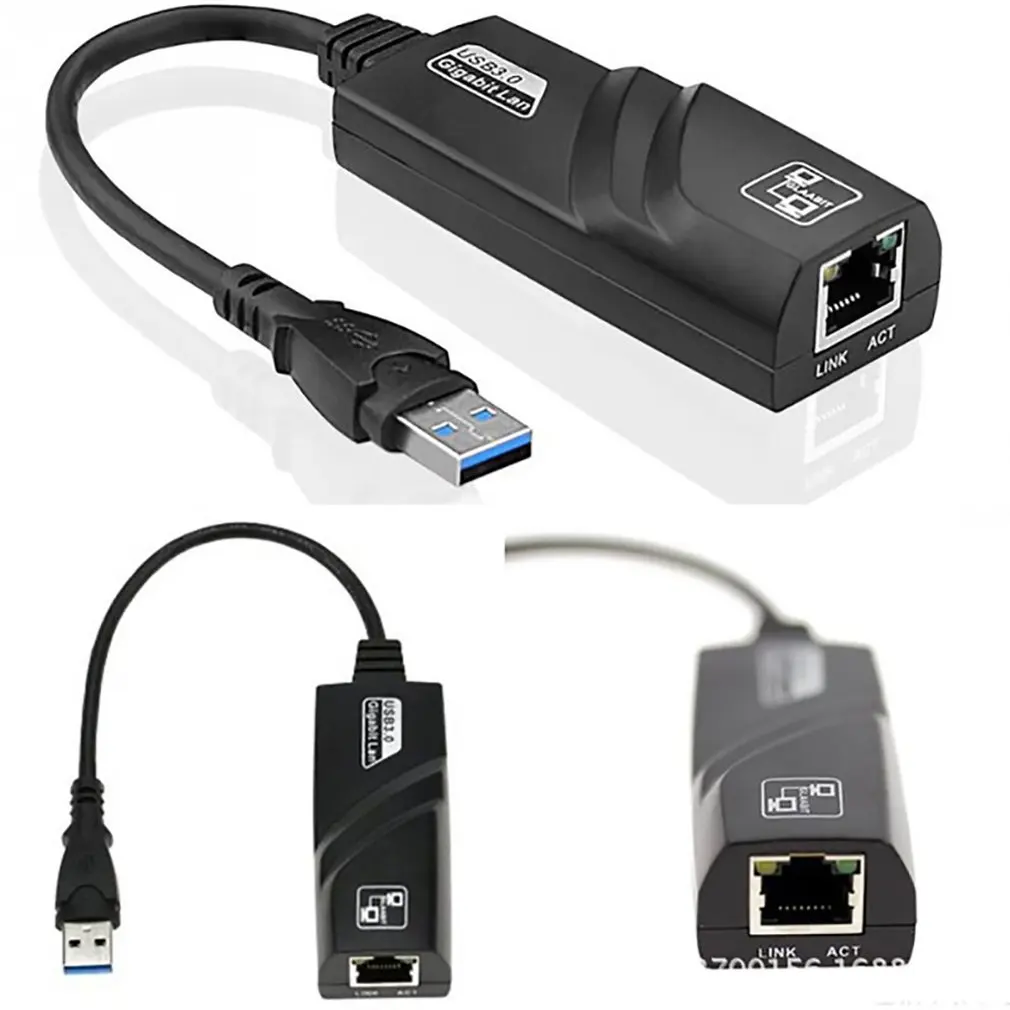 USB адаптер с 3 портами 1000 0 Мбит/с|Сетевые карты| |