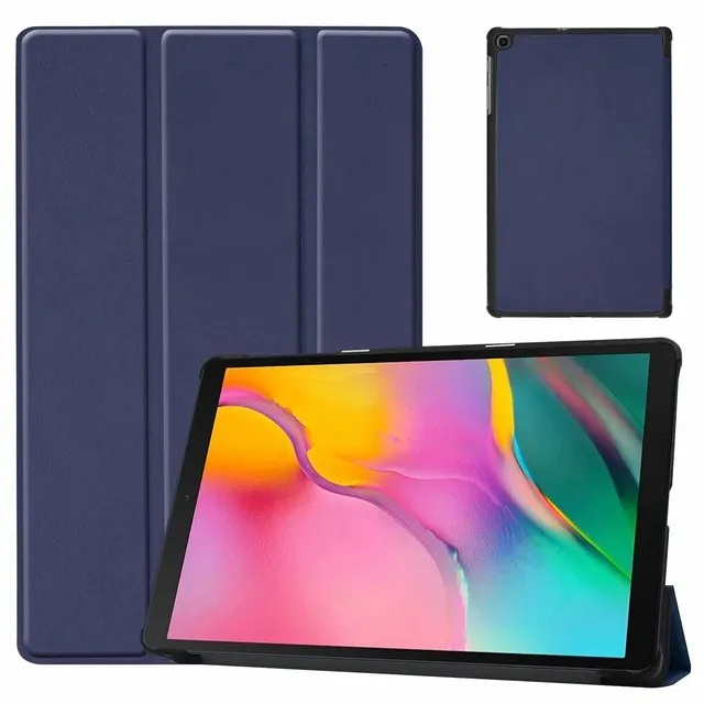 DARK BLUE Пленка для samsung Galaxy Tab A SM-T510 SM-T515 чехол на магните для Galaxy Tab A 10," T510 T515 чехол для планшета - Цвет: DARK BLUE