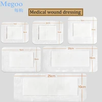 10x10cm15cm20cm25cm breathable medical wound dressing sterile sticker patch anti infection non woven big band aid 6x7cm7x9cm