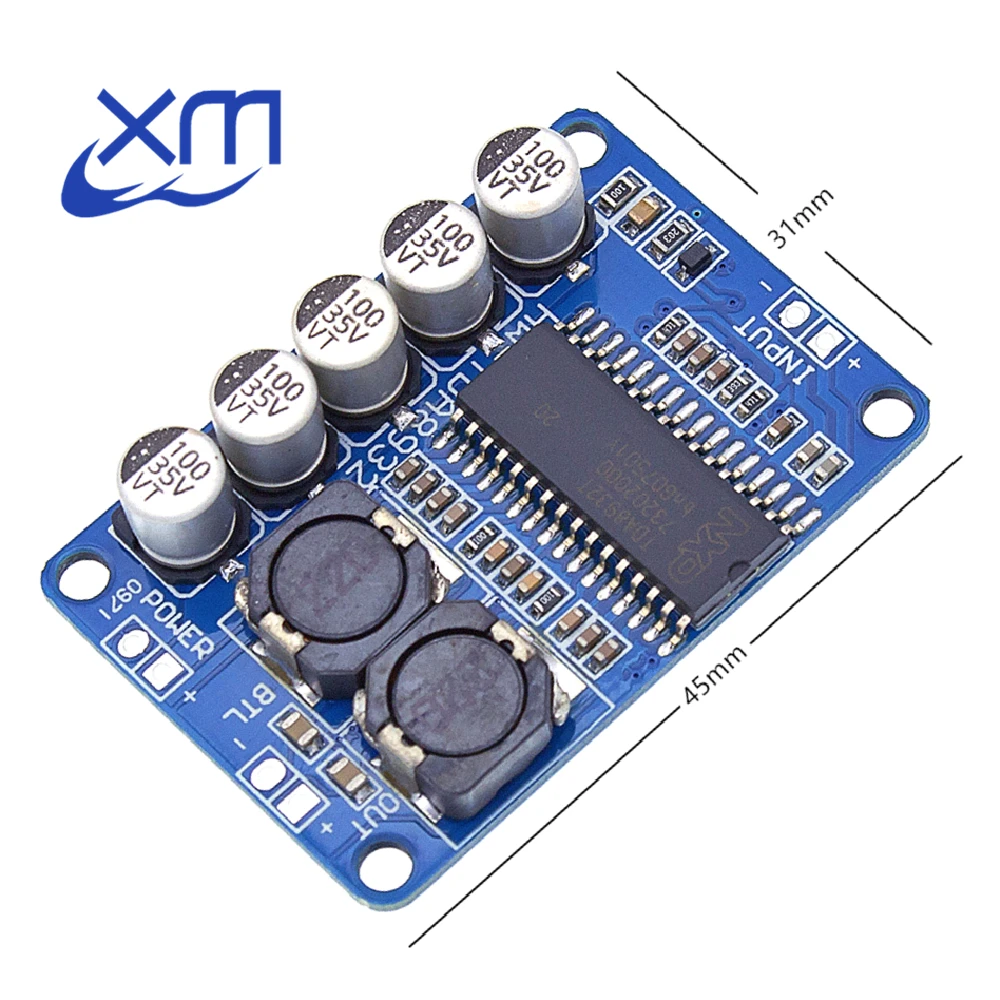 Плата цифрового усилителя малой мощности TDA8932 35 Вт модуль моно H74|digital amplifier