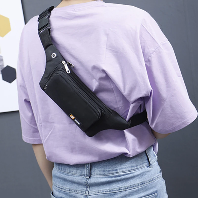 

Women Waist Bag Pack Purse Casual Large Phone Belt Bag Pouch Canvas Travel Phone Bags Fanny Banana Waist Bags