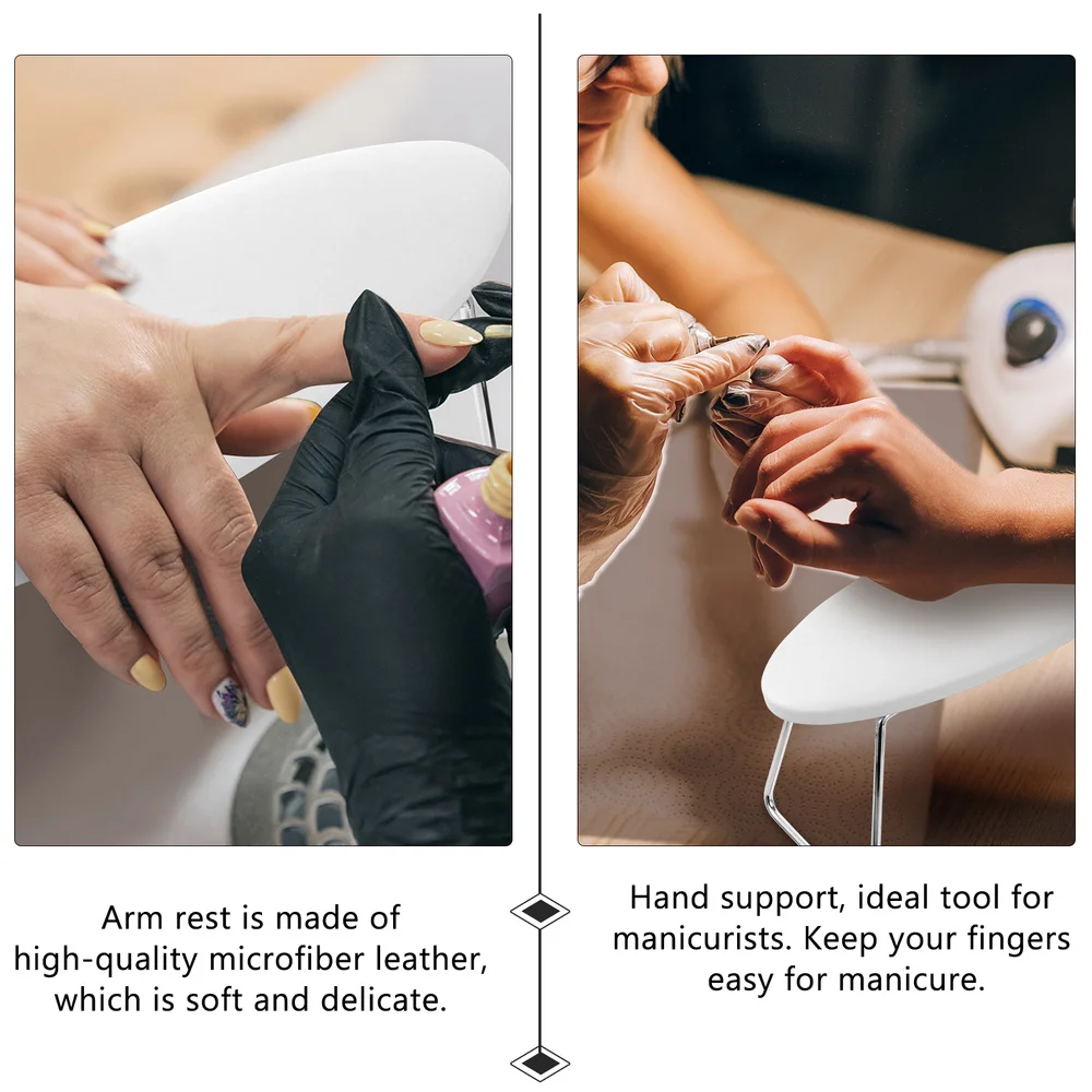 

1Pc Leather Manicure Hand Arm Rest Pillow Nail Hand Pillow Manicure Accessories