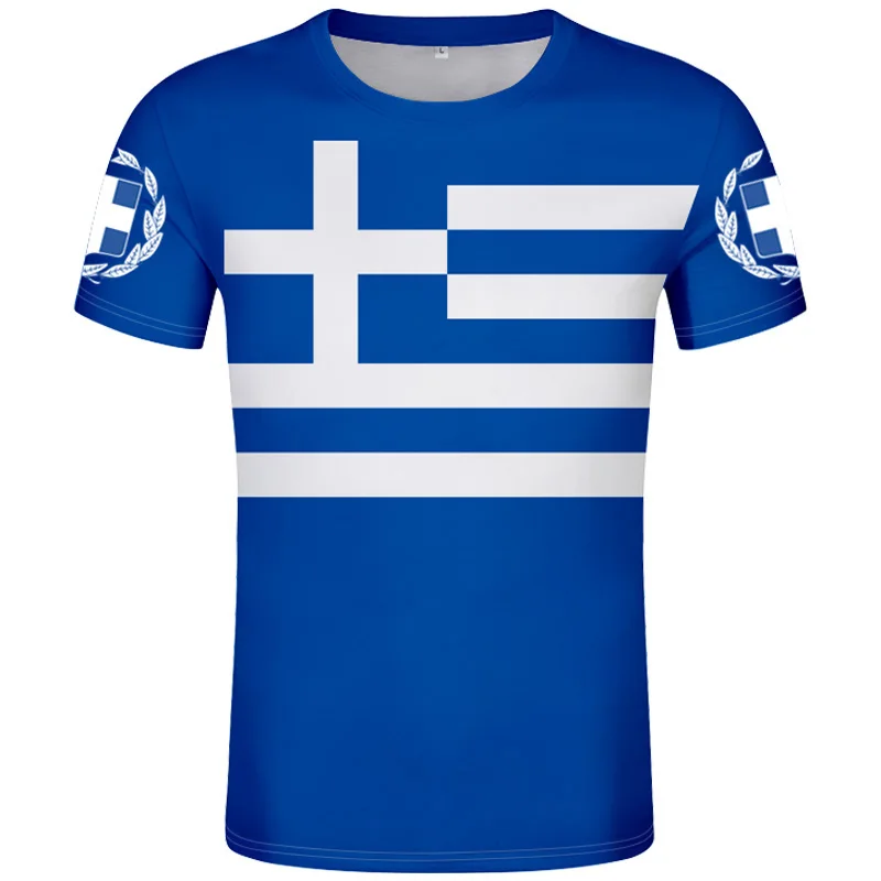 

Greece T Shirt Diy Free Custom Made Name Number Grc Tshirt Nation Flag Gr Country Greek Republic Logos Print Photo Word Clothing