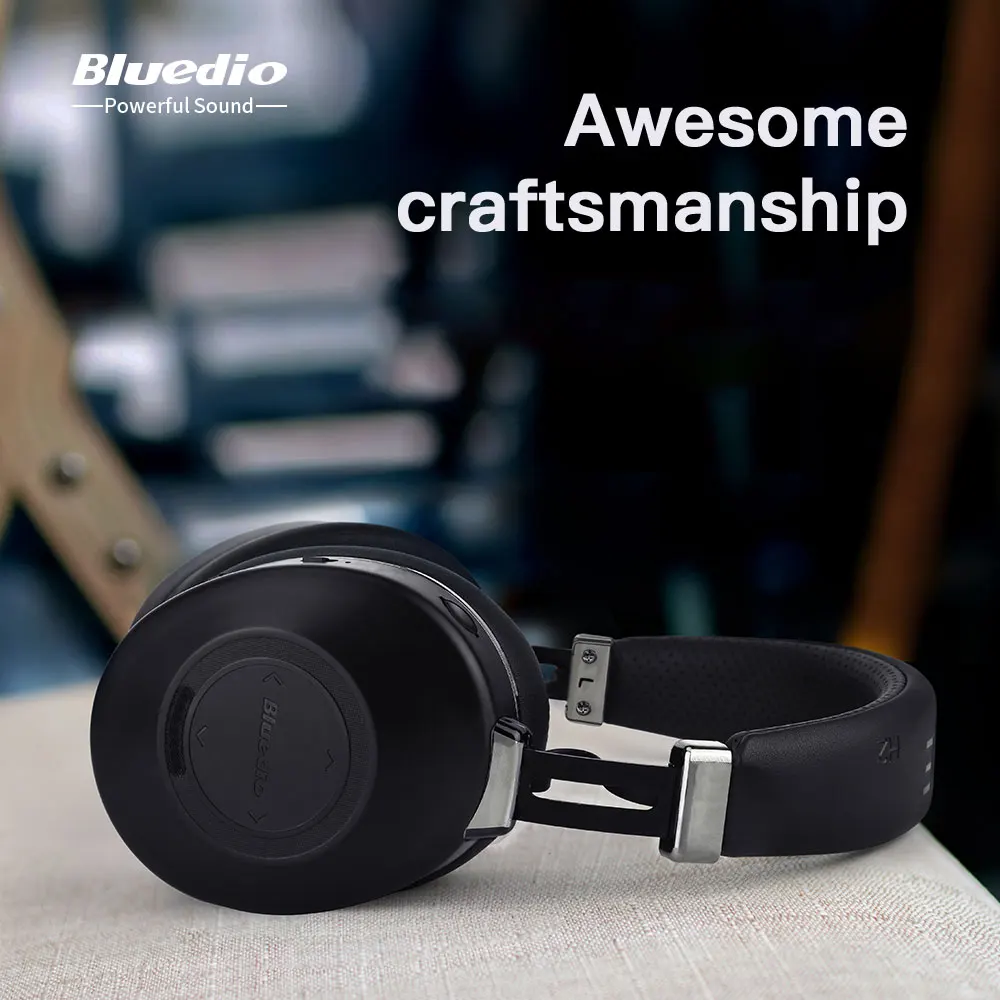 очки солнечного затмения оригинал Bluedio H2 Bluetooth наушники ANC и Беспроводной