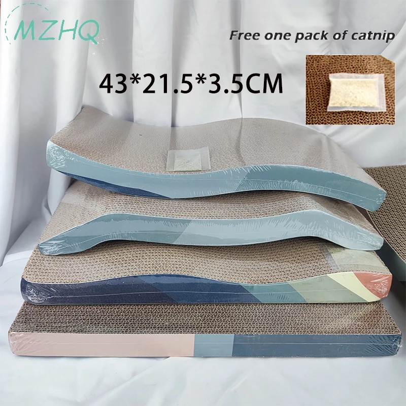 1 шт. 43x21 5 кошачья Когтеточка из гофрированного картона скребок для кровати