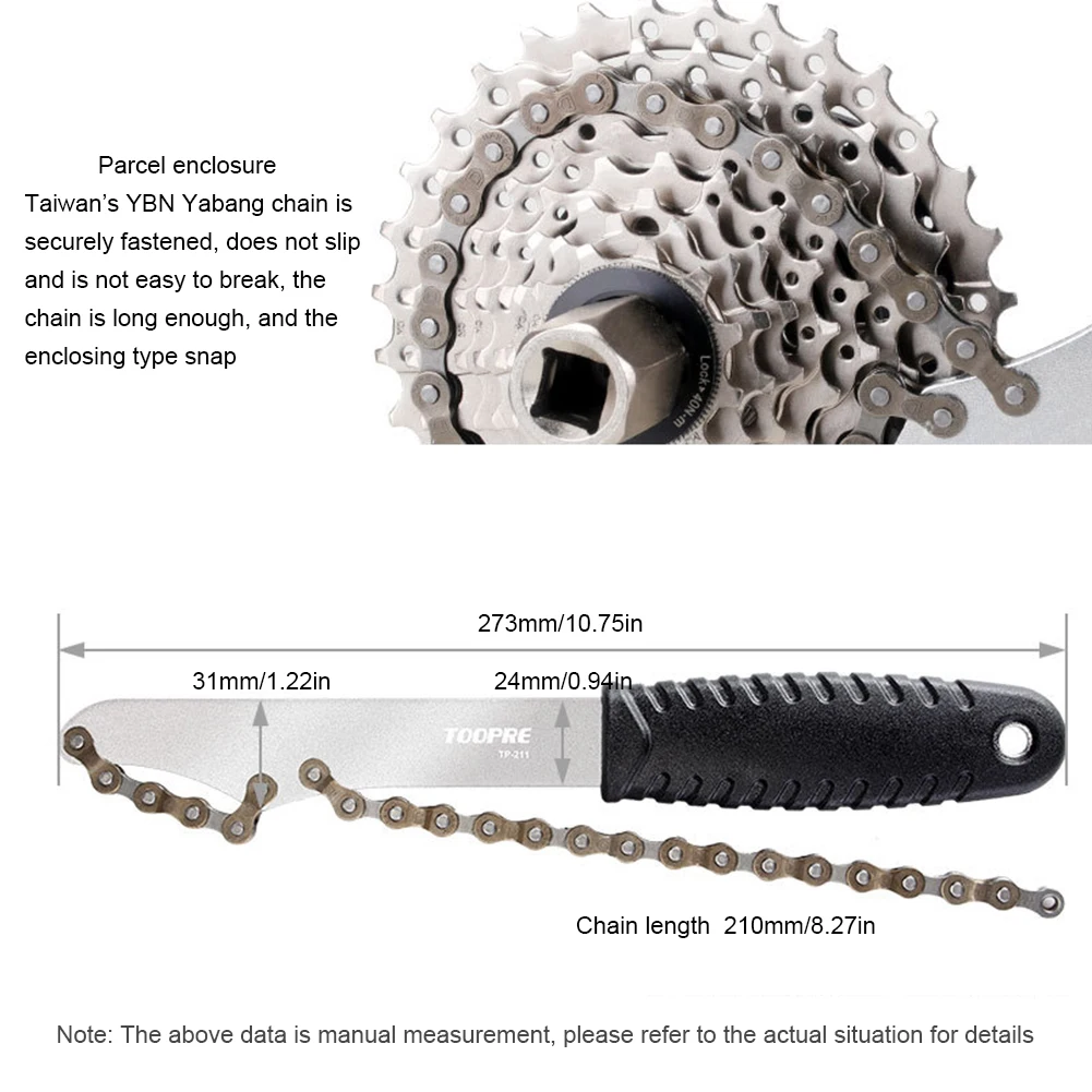 

Bicycle Cassette Freewheel Removal Repair Tool Card Flyewheel Remover MTB Bike Chain Wrench Removal Tool Chainwheel Repair Tools