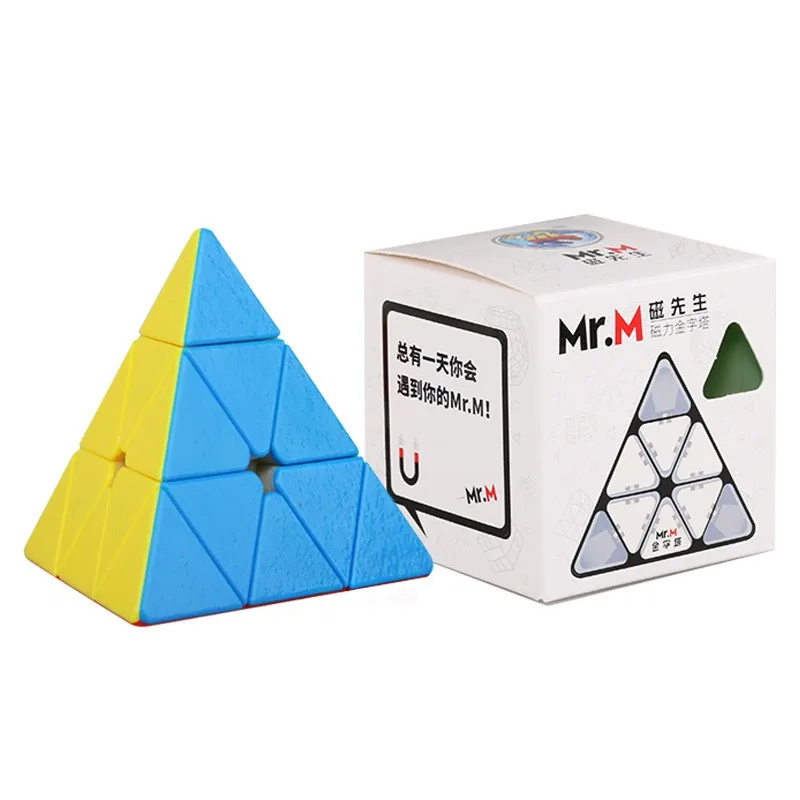 ShengShou Mr. M 3x3x3 Пирамида профессиональный конкурс свободный магический куб ультра