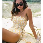 Лето 2021, бикини, пляжная одежда, женский купальник, пляжная одежда, купальник бикини пуш-ап 1 шт., купальный костюм, пляжная одежда, купальник #2