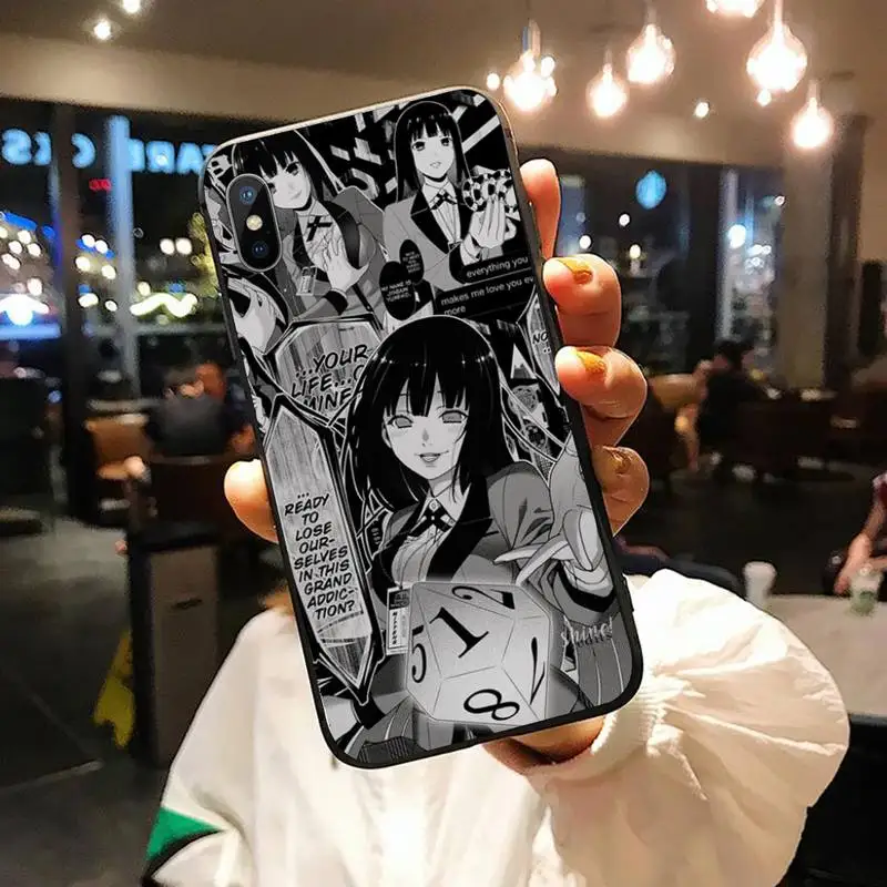 

Jabami Yumeko Kakegurui Phone Case for iPhone 11 12 pro XS MAX 8 7 6 6S Plus X 5S SE 2020 XR