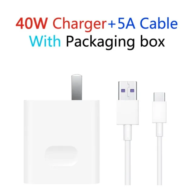 Charger Kit 40W Max CP61 huawei SuperCharge Беспроводное зарядное устройство Max 27 Вт huawei Qi стандарт tyuv сертифицирован для mate 30 Pro iPhone 11 Pro Max - Тип штекера: Charger Kit 40W Max