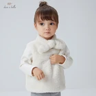 Детский однотонный свитшот с бантом, DB18939