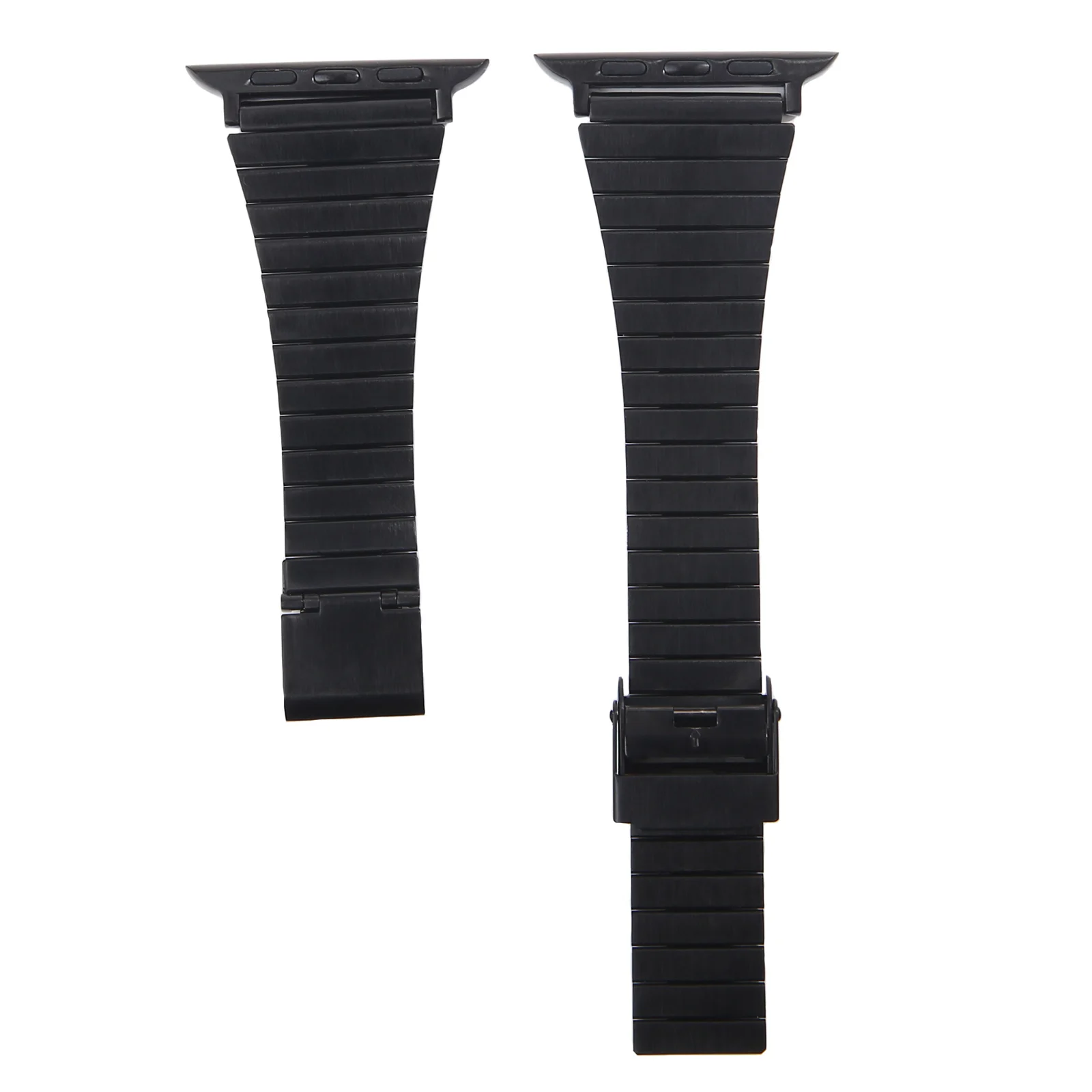 

Черный ремешок GOOSUU для apple watch se 40 45 44 мм, тонкий браслет из нержавеющей стали для iwatch 7 6 5 4 apple watch 3 38 41 42 мм