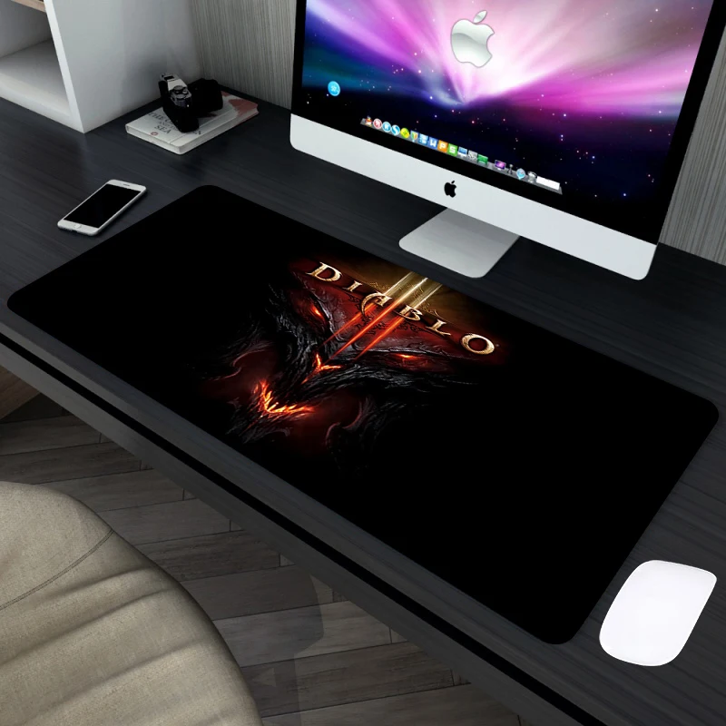 

Mousepad Large Computer New Home Mouse Mat keyboard pad Diablo Soft Gamer Natural Rubber Carpet Table Mat Desktop Mouse Pad