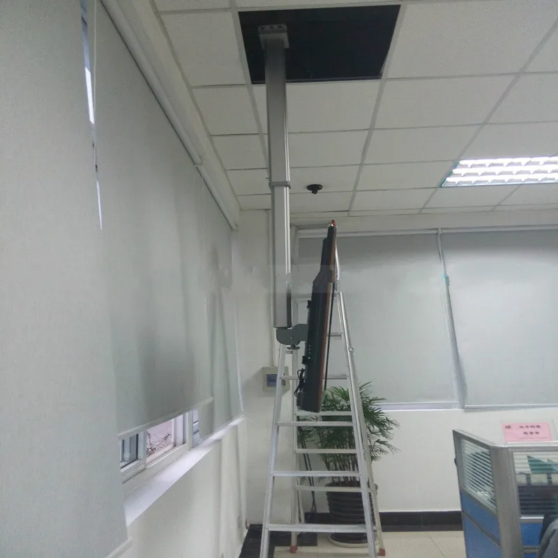 

Hot Selling Ceiling TV Mount LCD Bracket Full Rotating height Adjustable 40"-65" Ceiling TV Mount Bracket LED LCD Monitor Holder