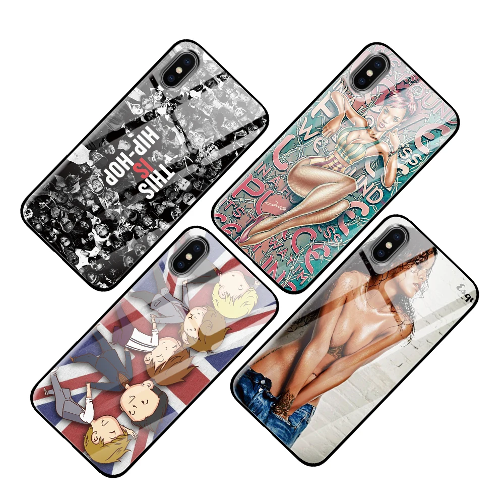Tattooed Princess Ariel Tempered Glass For Samsung Galaxy S10 S8 S9 Plus Note 8 9 cases | Мобильные телефоны и аксессуары