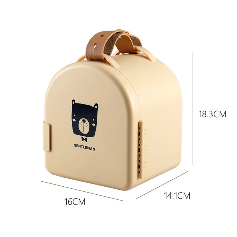 

Portable Plastic Toys Storage Box Baby Sundries Storage Box with Handle Children Building Block Classified Box Snack Organizer