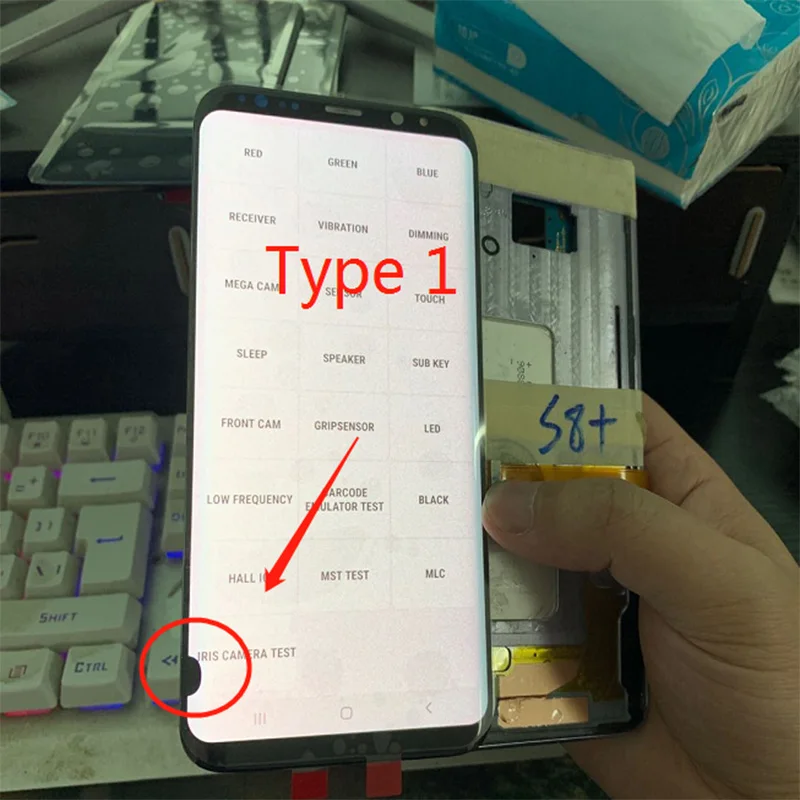 ЖК дисплей с дигитайзером сенсорного экрана для Samsung Galaxy S8 Plus + G955 G955F G955FD|Экраны