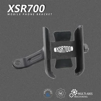 xsr 700 for yamaha xsr700 2016 2021 2020 2019 2018 2017 motorcycle cnc aluminum handle bar mobile phone bracket gps stand holder