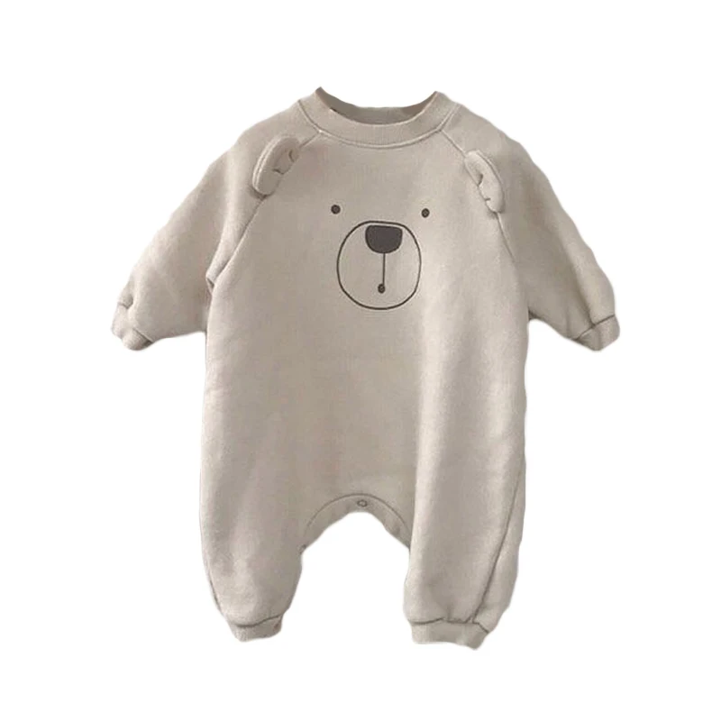 

Cartoon Pattern Baby Jumpsuit Little Bear Cute One Piece Rompers For Toddler Spring Autumn Infant Casual Climbing Clothes