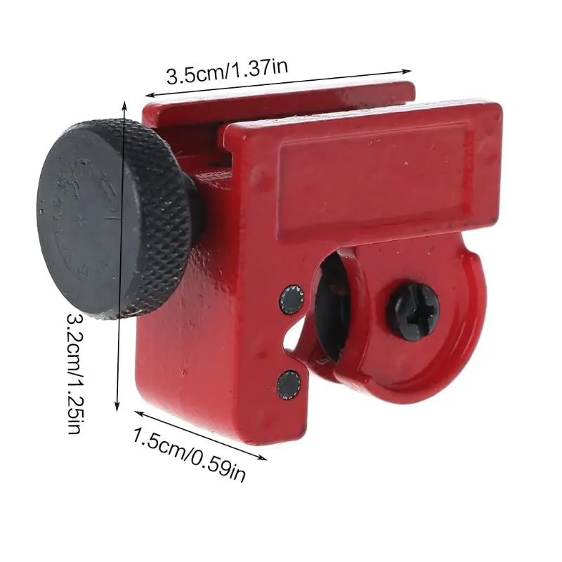 

1/8"-5/8" Tube Pipe Cutters Heavy Duty Cuts Pvc Plastic Brass Copper Aluminum