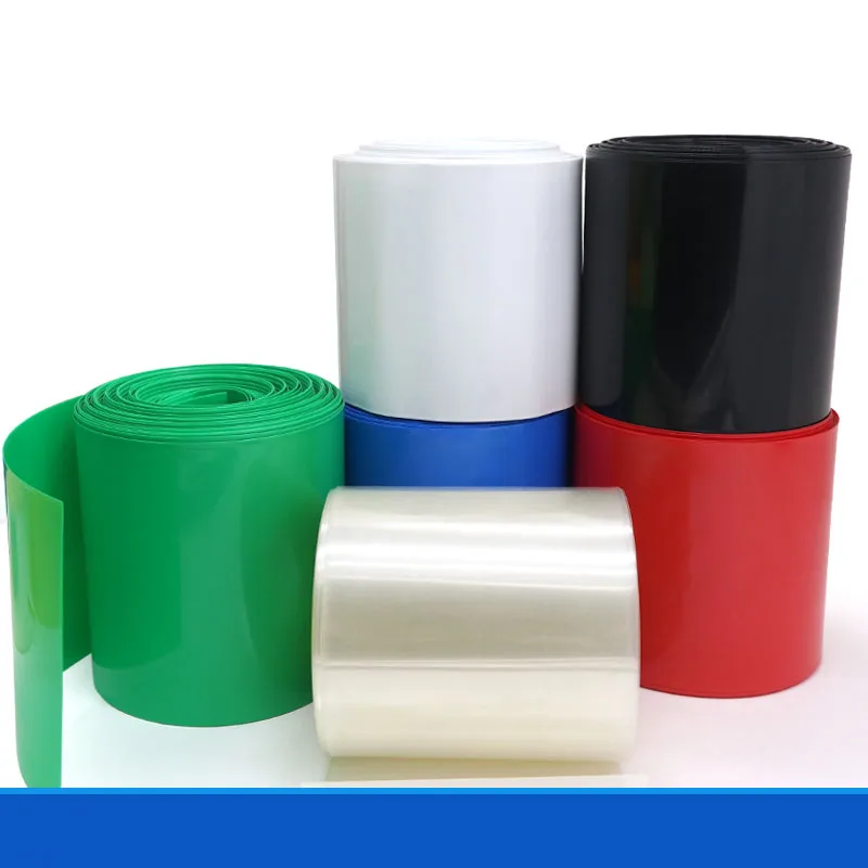 Термоусадочная трубка из пвх ширина 228 мм Диаметр 145 (для упаковки батарей) 3/5