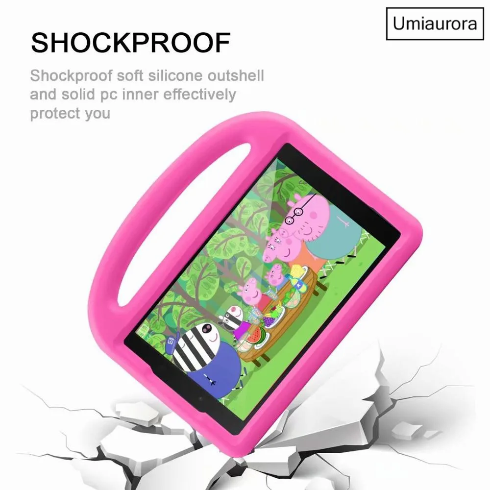 eva portable stand kids safe foam shockproof tablet cover for samsung galaxy tab a 8 0 2019 sm t290 sm t295 t290 t295 case free global shipping