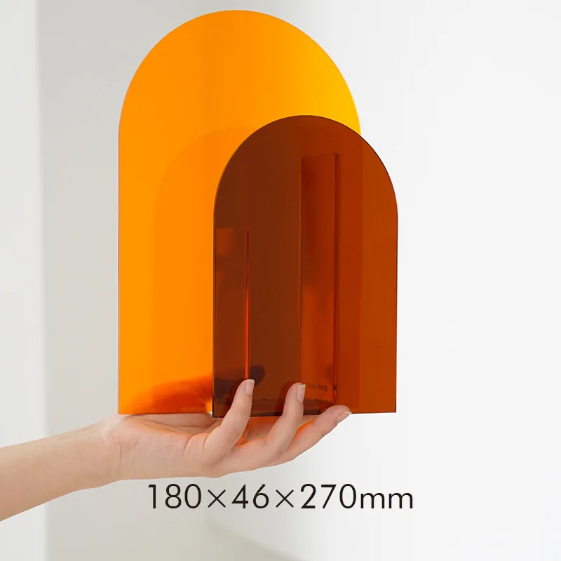 

Acrylic Vases Floral Container Decorative Flower Vase Home Decor Living Room Office Decoration Accessories blumentopf stnder