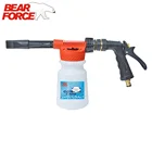 Автомойка садовый шланг Поролоновый пистолет для чистки автомобиля пенная насадка для мытья автомобиля распылитель пены для воды под низким давлением Регулируемый Поролоновый пистолет