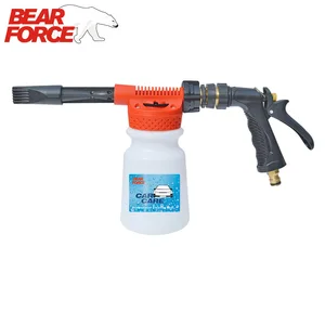 Автомойка садовый шланг Поролоновый пистолет для чистки автомобиля пенная насадка для мытья автомобиля распылитель пены для воды под низким давлением Регулируемый Поролоновый пистолет