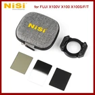 Система УФ-фильтров NISI UHD для FUJI X100V, адаптер CPL, ND, комплект квадратных фильтров для X100 F, T, S, поляризатор, Фильтр защитный для объектива камеры
