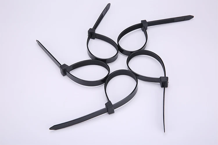 Самоблокирующиеся белые Кабельные застежки Nylon66 5X (150/500) мм | Строительство и