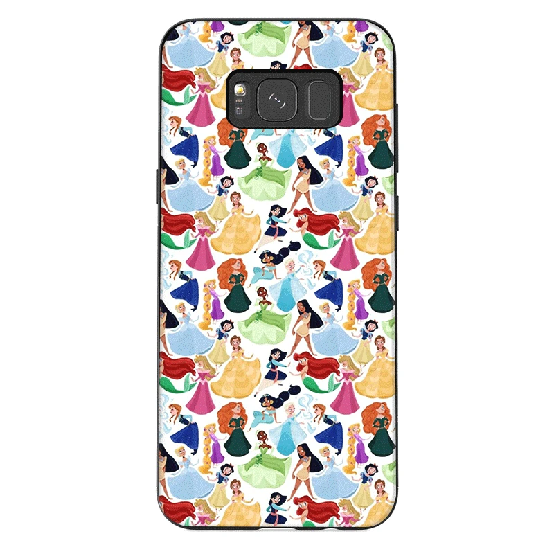 Чехол для телефона для samsung J6 A70 A60 A50 A40 A20 A30 A10 A7 A6 A5 A3 A8 A9 чехол Красавица и Чудовище оболочки - Цвет: B8
