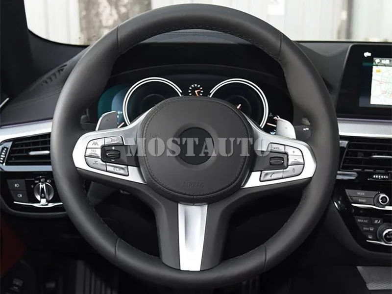 9 шт. накладки на кнопки рулевого колеса для BMW X3 G01 X4 G02 2018 2021|Лепнина интерьера| |