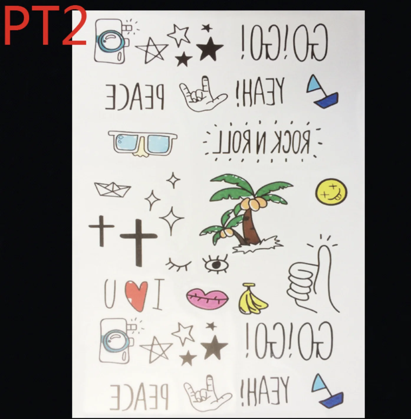 

Fake Tattoo Natural Decorations Temporary Tattoo for Women Tattoo Sticker Waterproof Tattoo Body Transfer Summer Cartoons Tattoo